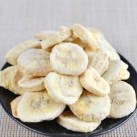 freeze banana slice chips